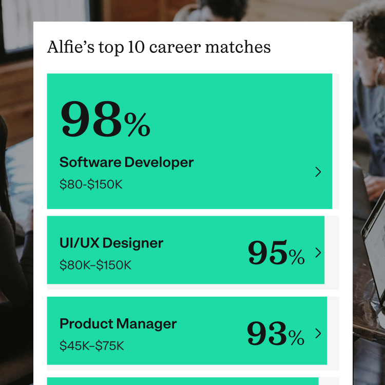 mobile top career matches